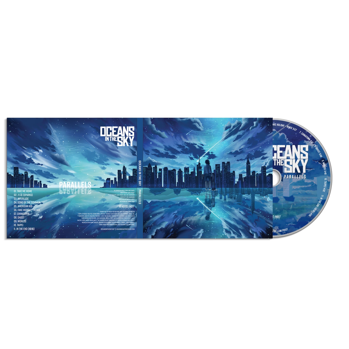 Oceans in the Sky - "Parallels" CD